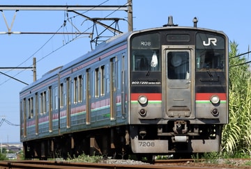 JR四国7200系R08編成を多度津～讃岐塩屋間で撮影した画像