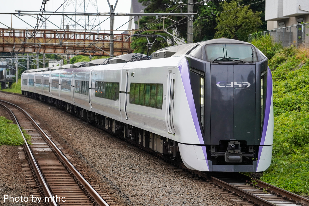 JR東日本 松本車両センター E353系 モトS103編成