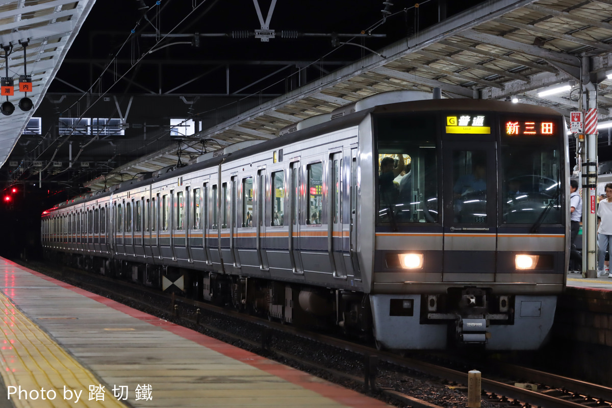 JR西日本 網干総合車両所明石支所 207系 S65編成