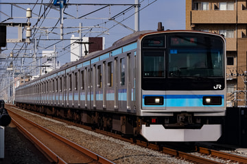 JR東日本E231系ミツK1編成を南行徳駅で撮影した画像