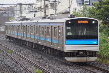 JR東日本205系M15編成を苦竹～小鶴新田間で撮影した画像