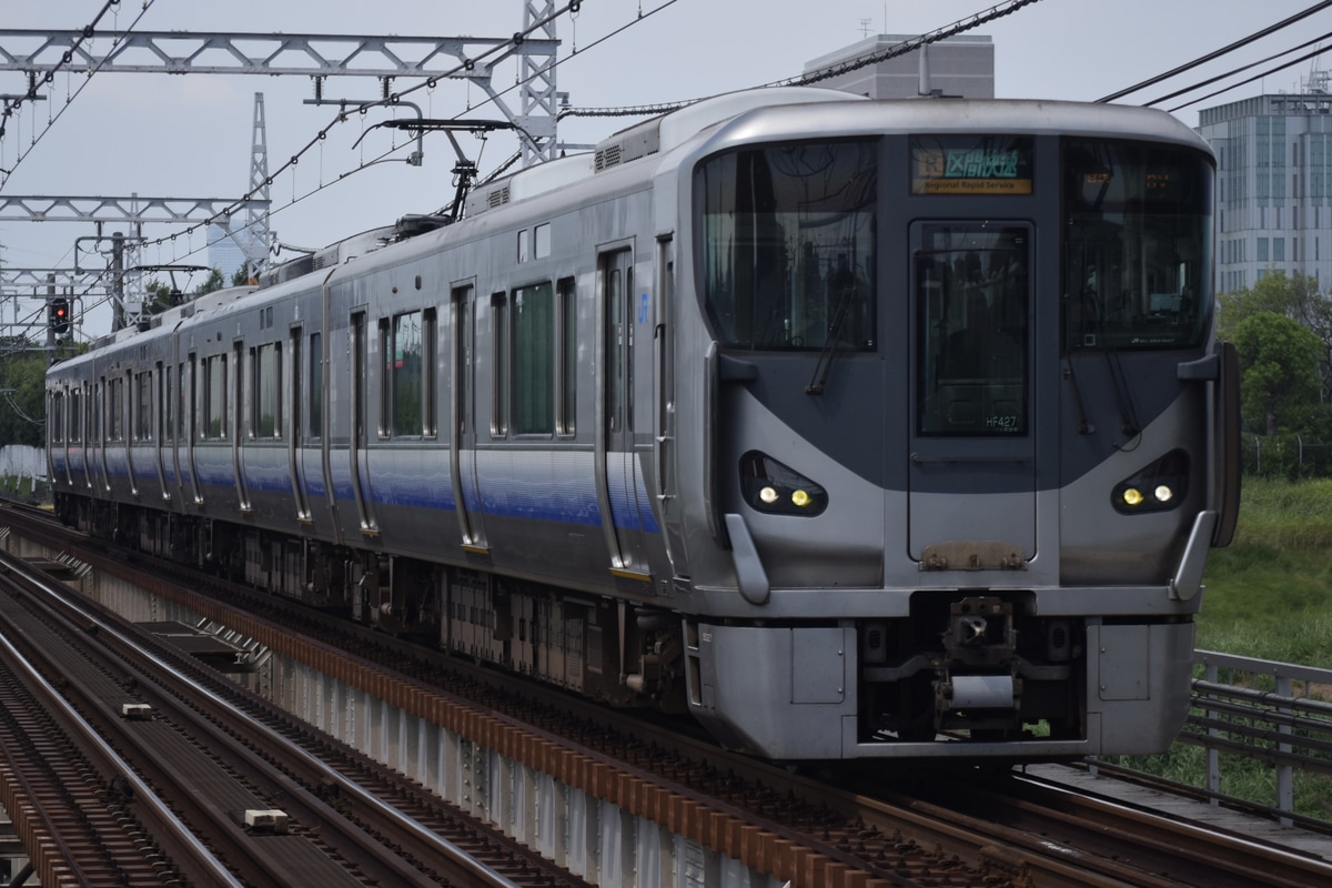 JR西日本 吹田総合車両所日根野支所 225系 HF427編成