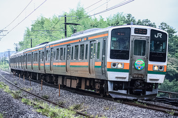 JR東日本211系タカA57編成を西松井田～横川間で撮影した画像