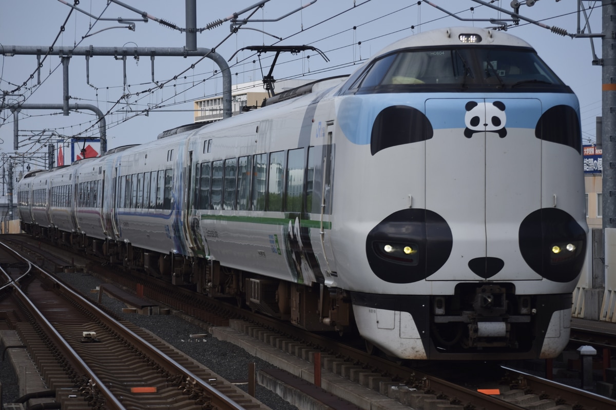 JR西日本 吹田総合車両所日根野支所 287系 HC604編成