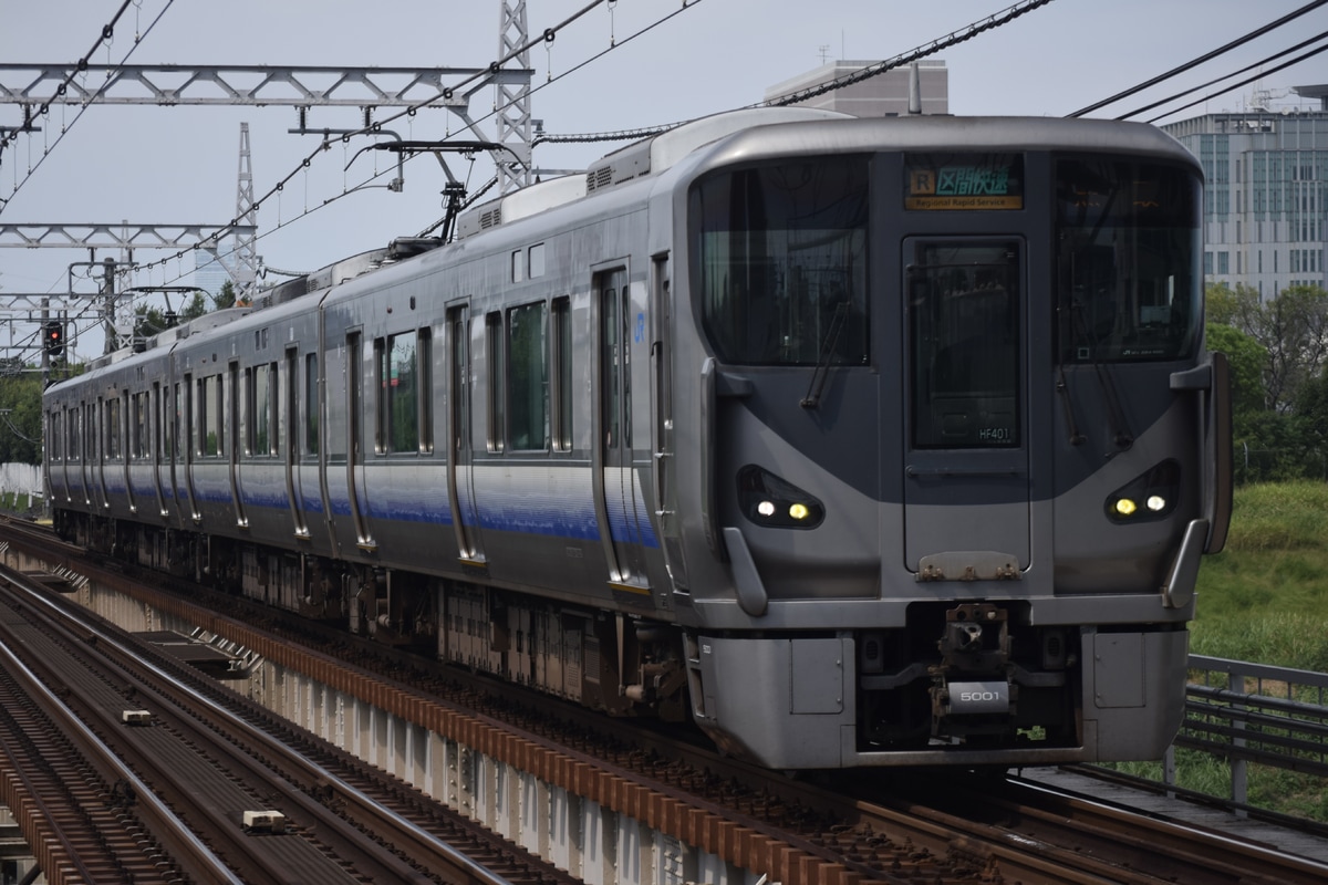 JR西日本 吹田総合車両所日根野支所 225系 HF401編成