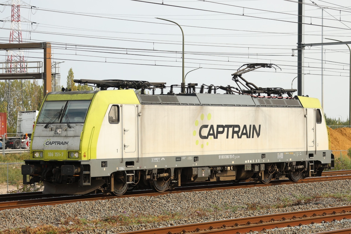 Captrain Benelux  BR186 151-7