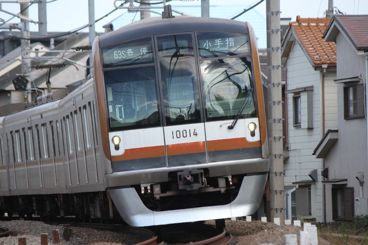 東京メトロ 和光検車区 10000系 10014