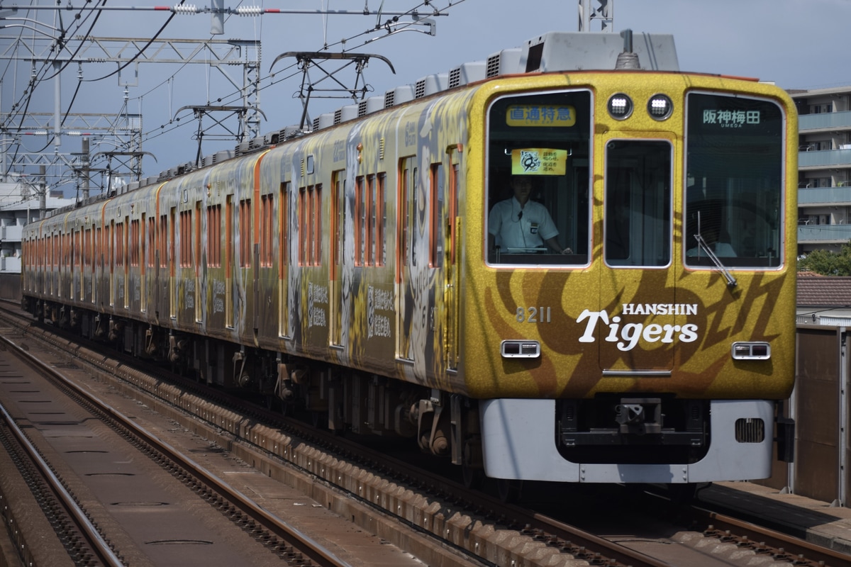 阪神電気鉄道 尼崎車庫 8000系 8211F