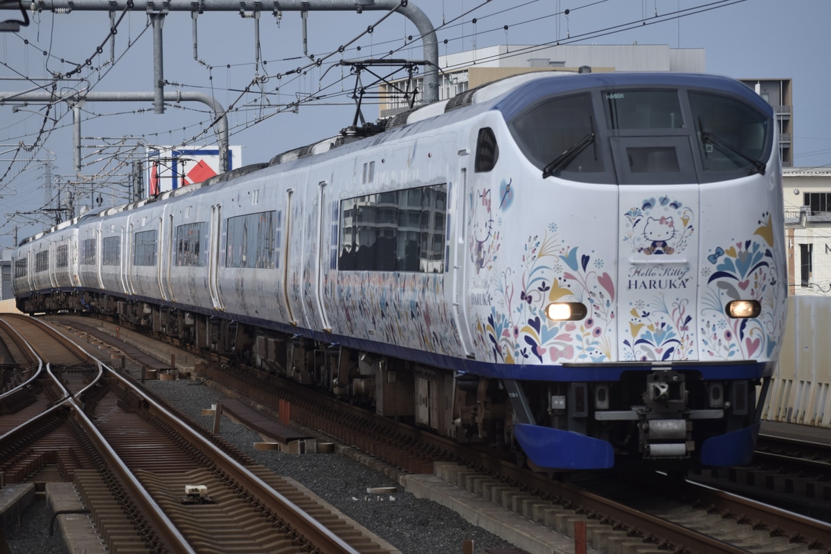 JR西日本 吹田総合車両所日根野支所 281系 HA608編成