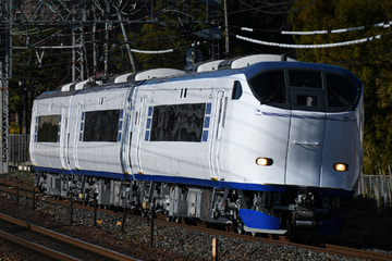 JR西日本281系HA632編成を山崎駅で撮影した画像