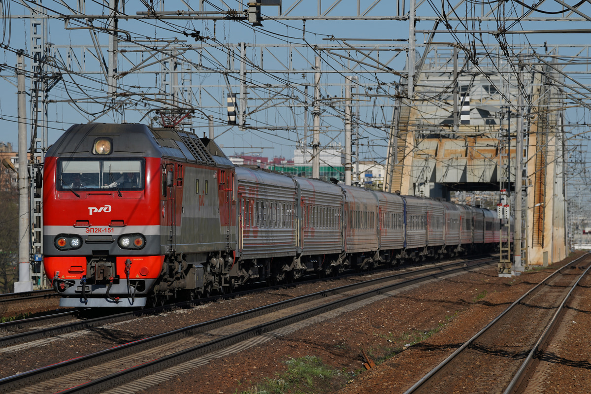 ロシア鉄道  ЭП2К 