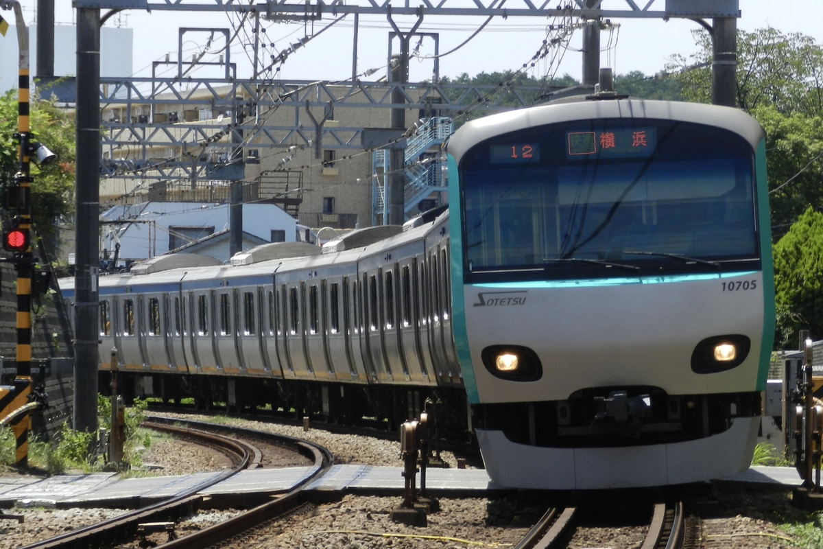 相模鉄道 かしわ台車両センター 10000系 10705f