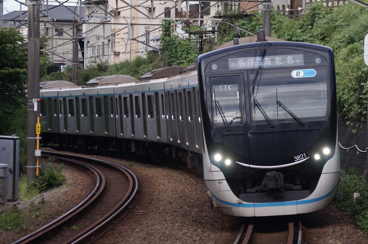 東急電鉄 元住吉検車区 3020系 3121f