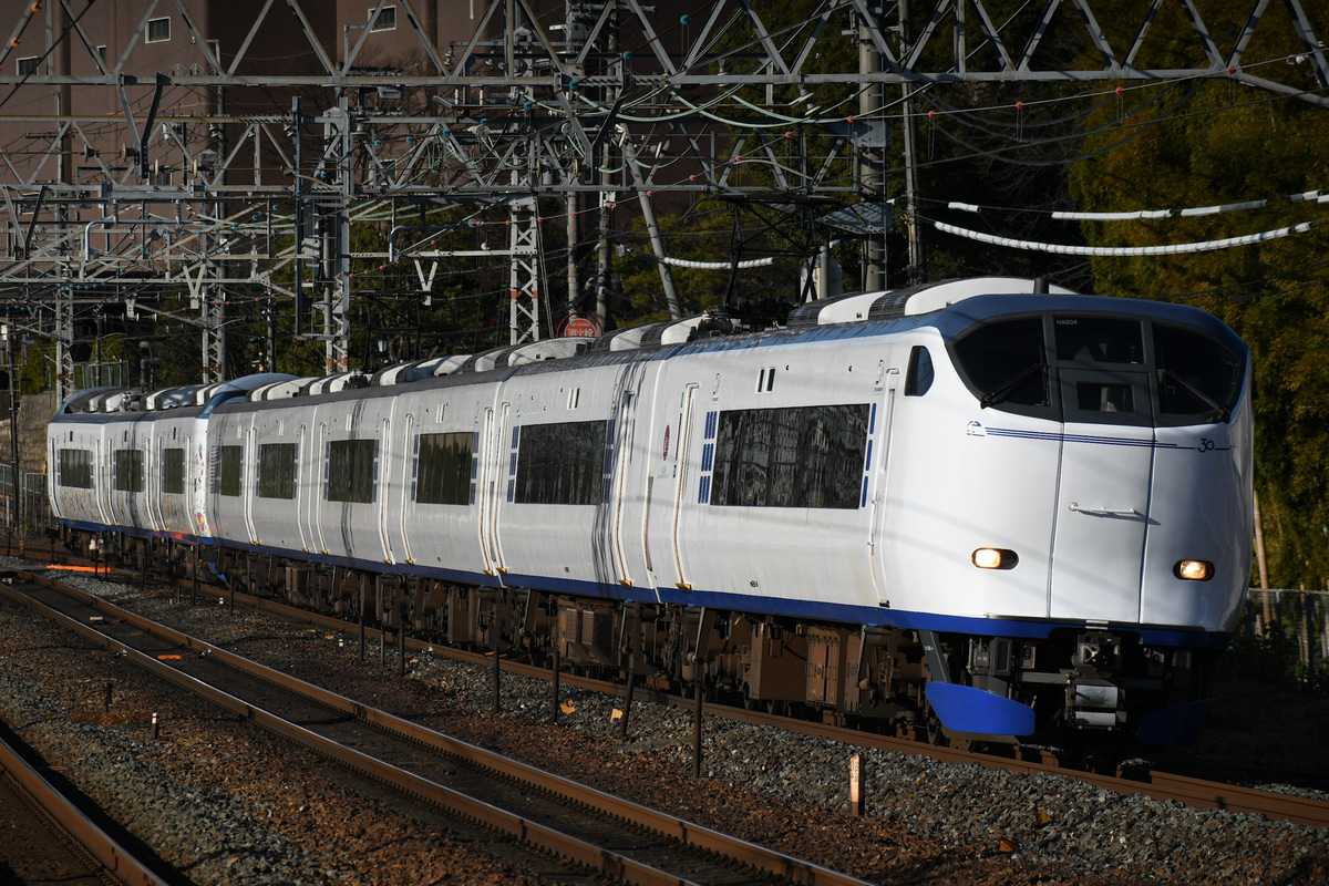 JR西日本 吹田総合車両所日根野支所 281系 HA604編成