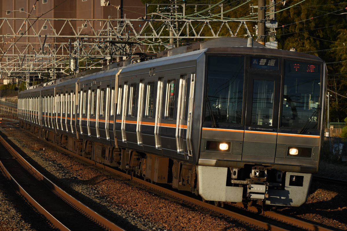 JR西日本 網干総合車両所明石支所 207系 H13編成