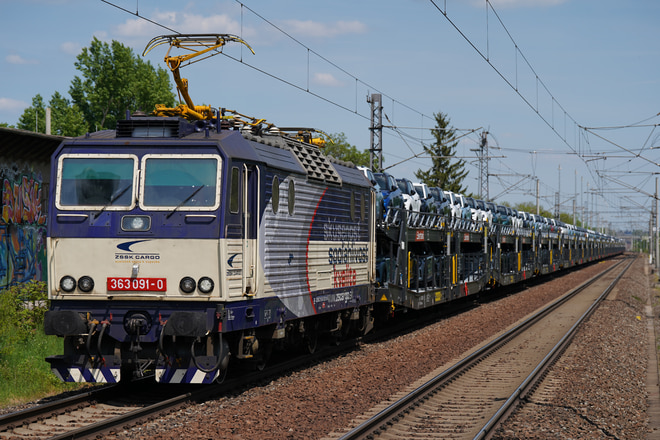 Class363をSvätý Jur TrainStationで撮影した写真
