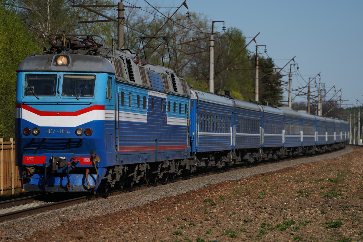 Ukrainian Railways  ЧС7 