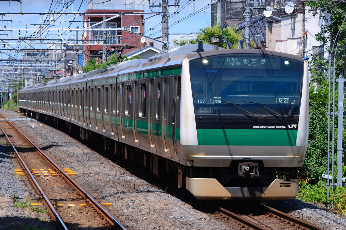 JR東日本 川越車両センター E233系 ハエ127編成