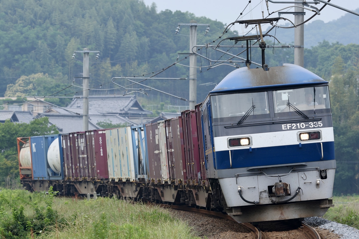 JR貨物 岡山機関区 EF210 335