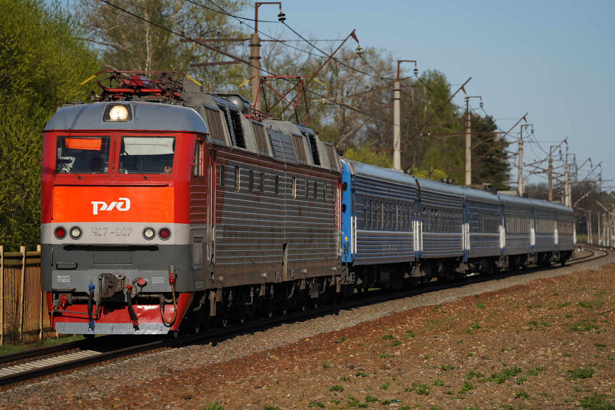 ロシア鉄道  ЧС7-007 