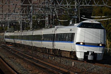 JR西日本683系B38編成を山崎駅で撮影した画像