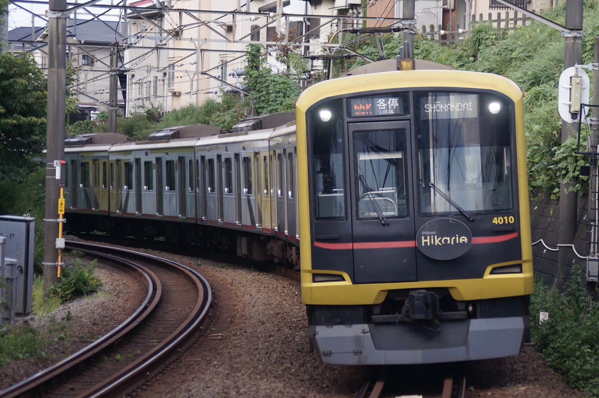 東急電鉄 元住吉検車区 5050系 4110f