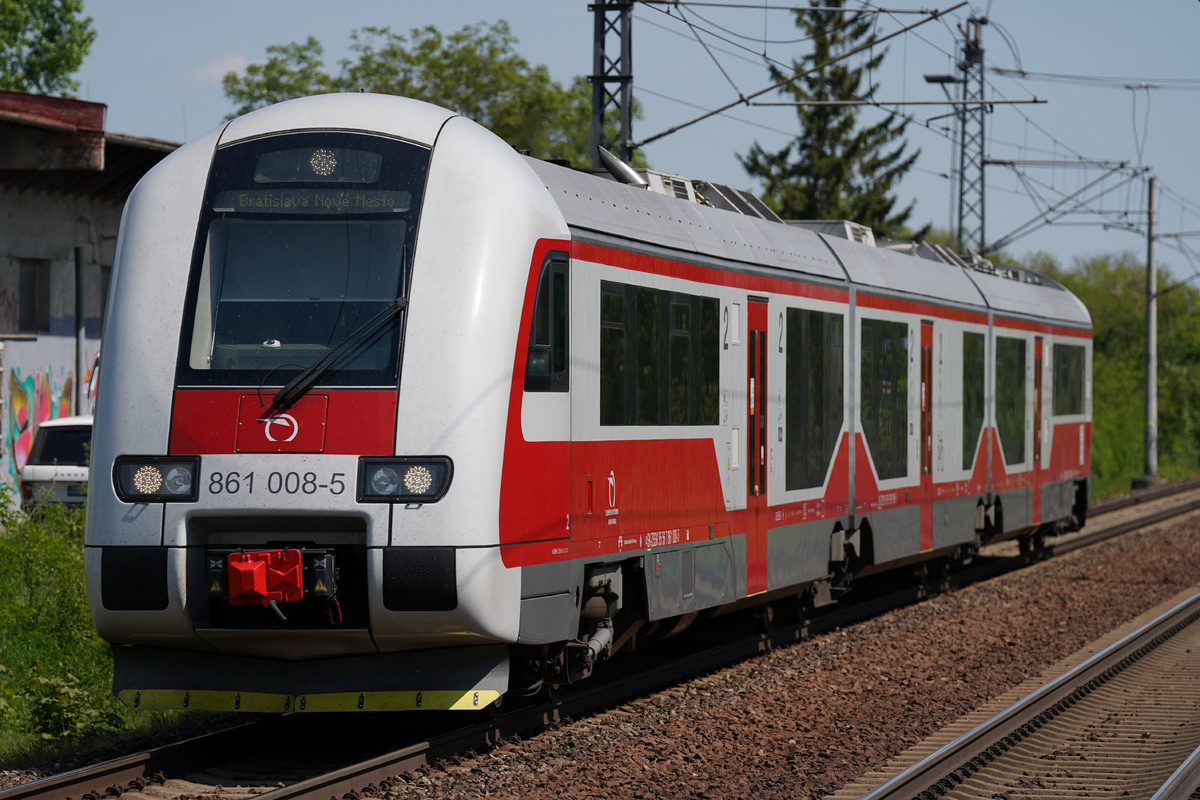 Železnice Slovenskej republiky(スロバキア国鉄)  Class861 