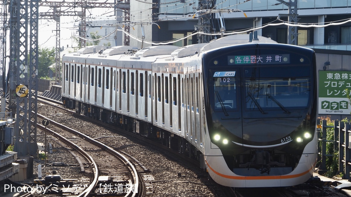 東急電鉄 長津田検車区 6020系 6155F