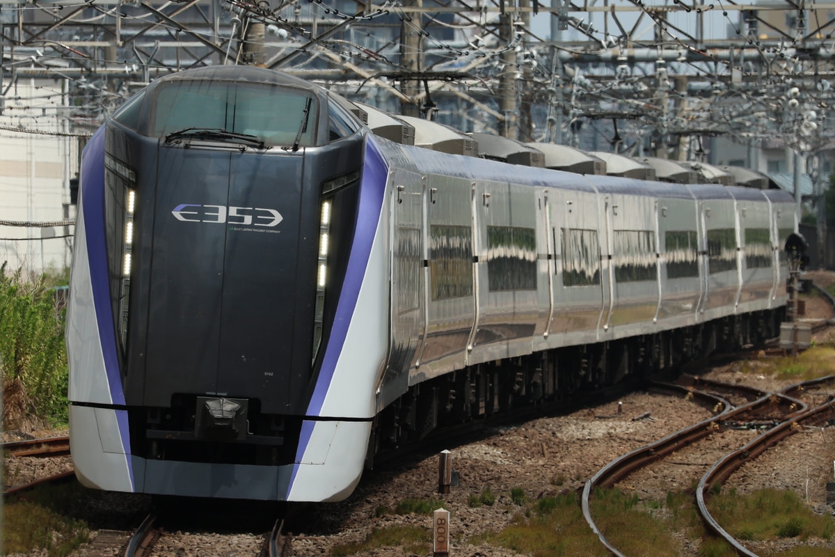JR東日本 松本車両センター E353系 モトS102編成