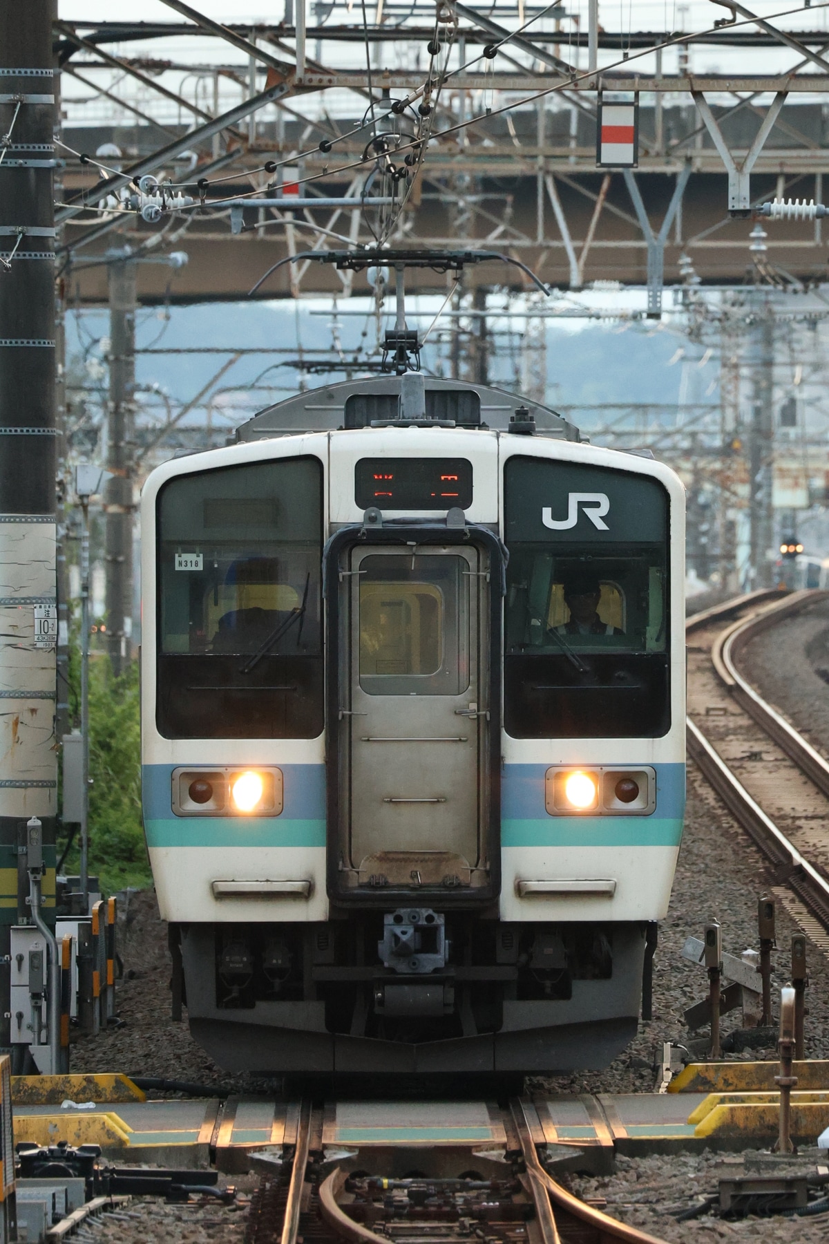 JR東日本 長野総合車両センター 211系 ナノN318編成