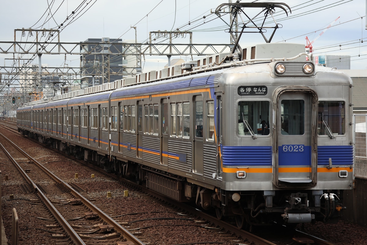 南海電気鉄道 小原田検車区 6000系 6023F