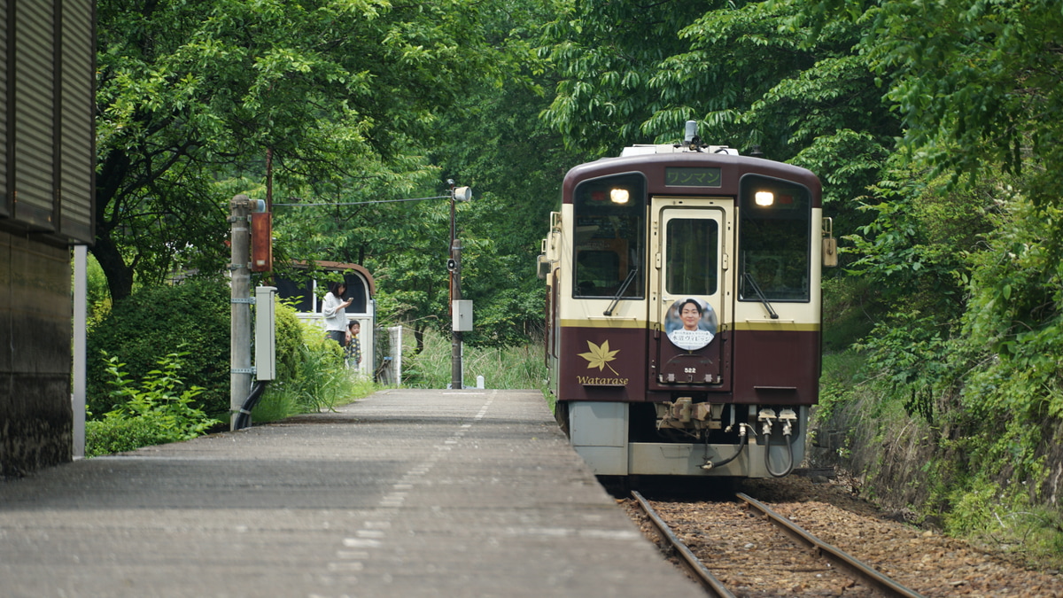 わたらせ渓谷鐵道  WKT-520形 