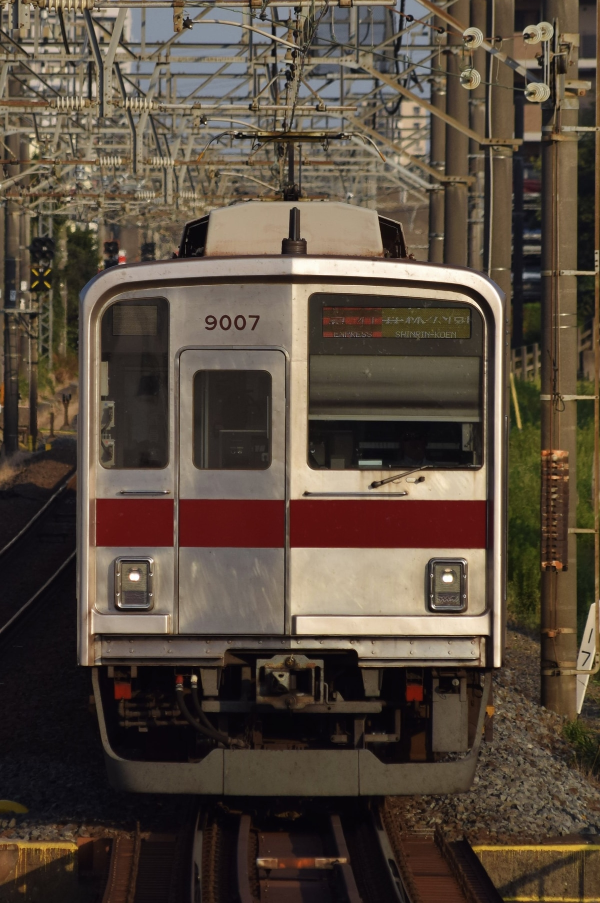 東武鉄道 森林公園検修区 9000系 9107F
