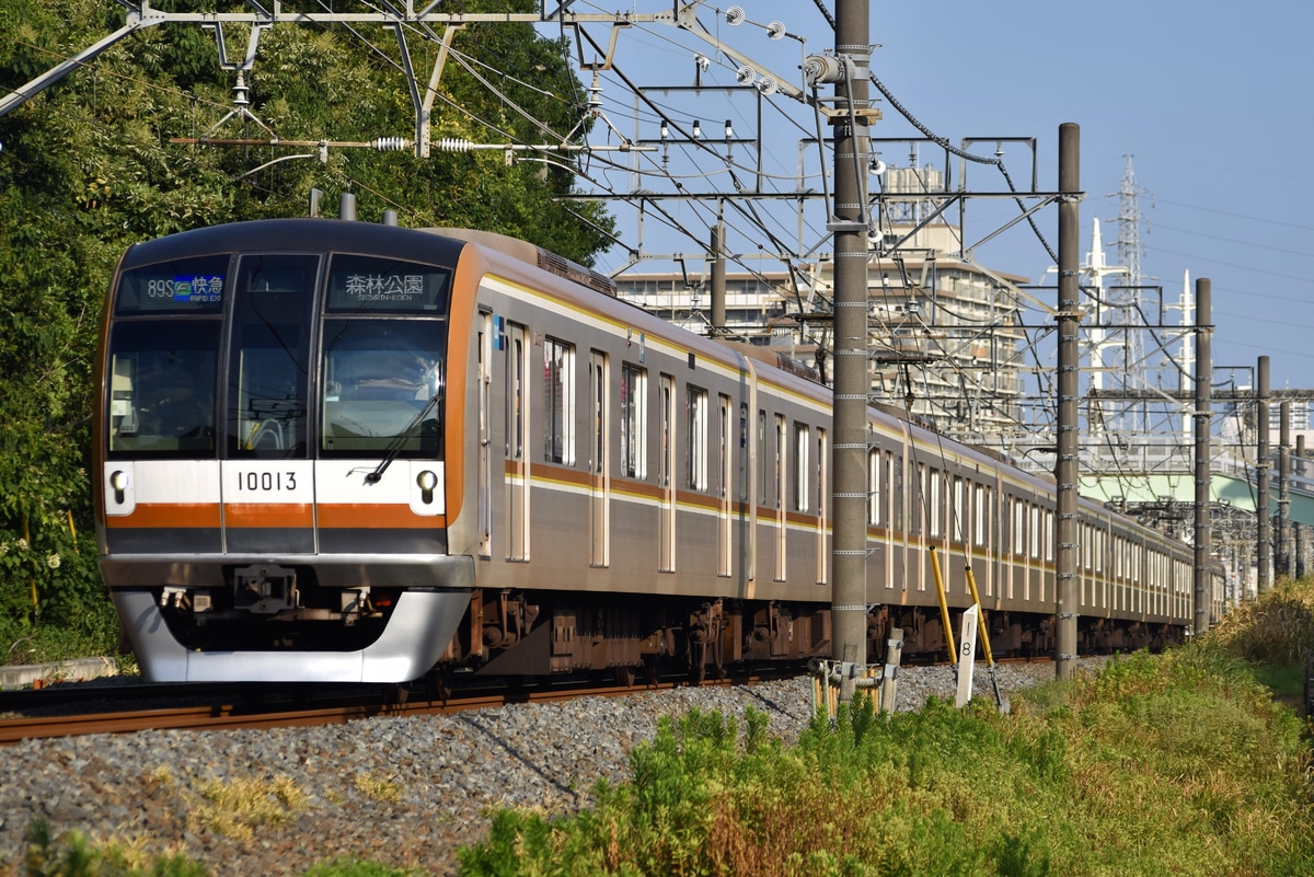東京メトロ 和光検車区 10000系 10113F