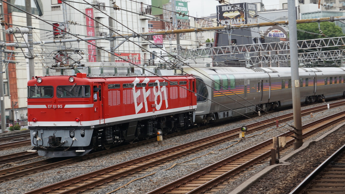 JR東日本 尾久車両センター EF81 95