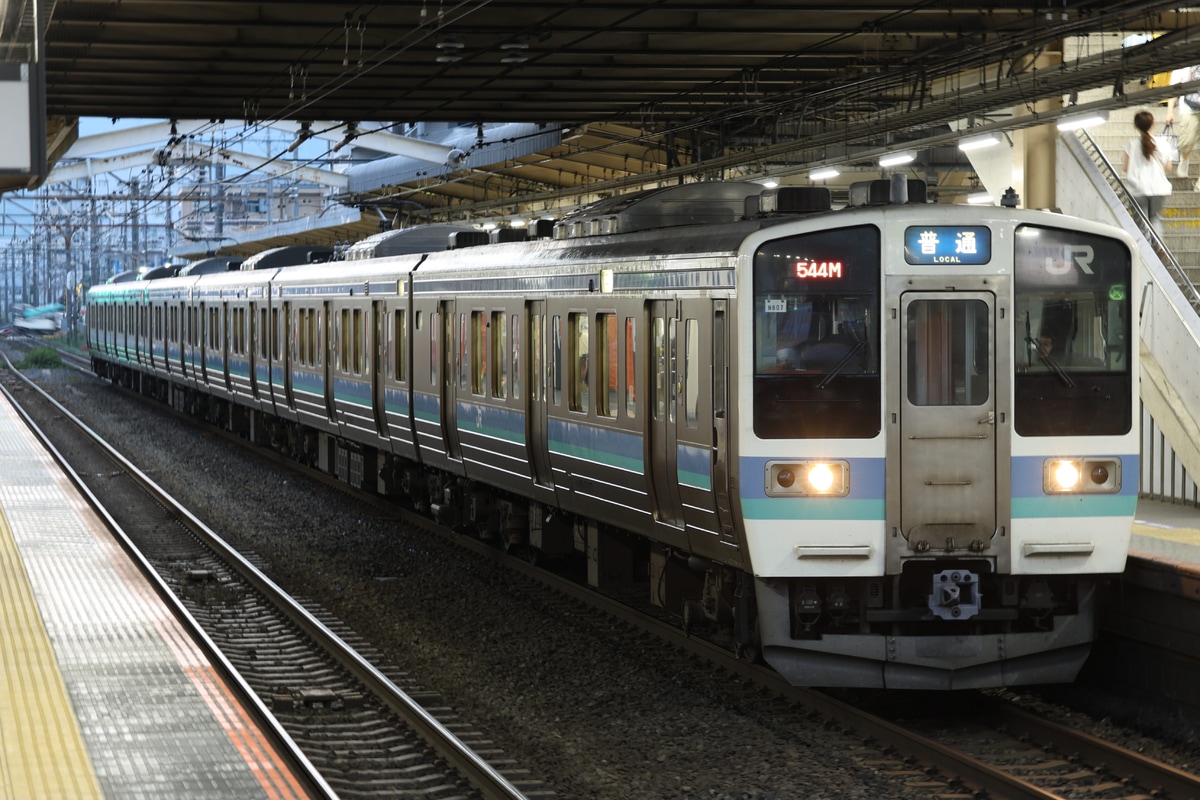 JR東日本 長野総合車両センター 211系 ナノN607編成