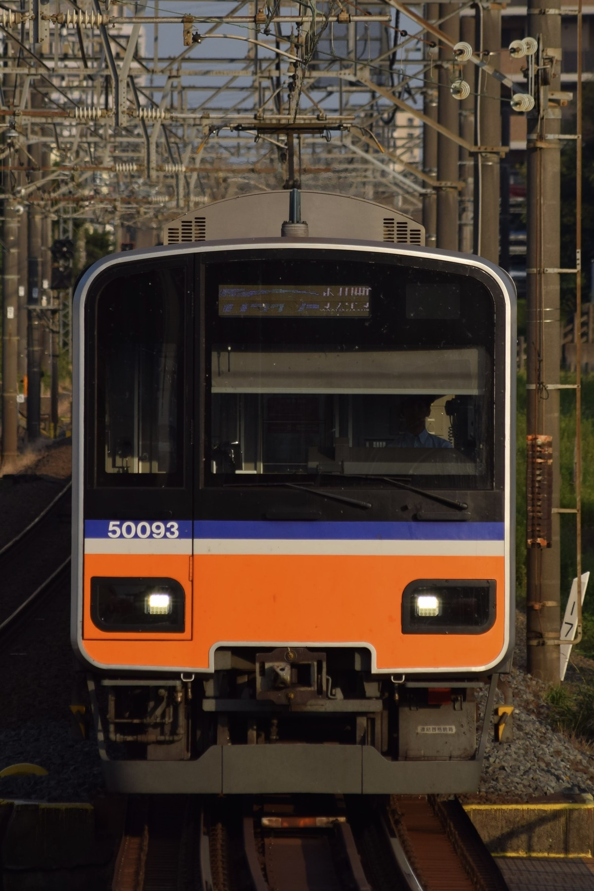 東武鉄道 森林公園検修区 50090系 51093F