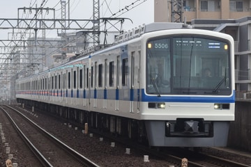 南海電気鉄道5000系5505Fを天下茶屋駅で撮影した画像