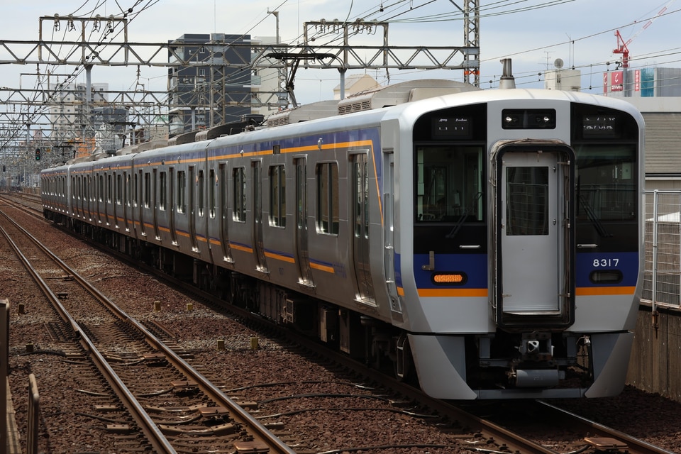 南海8300系8317F<br class="br-sp" />(8317編成)の写真