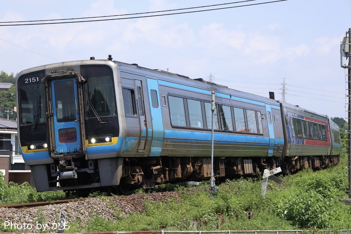 JR四国 松山運転所 2000系 2151
