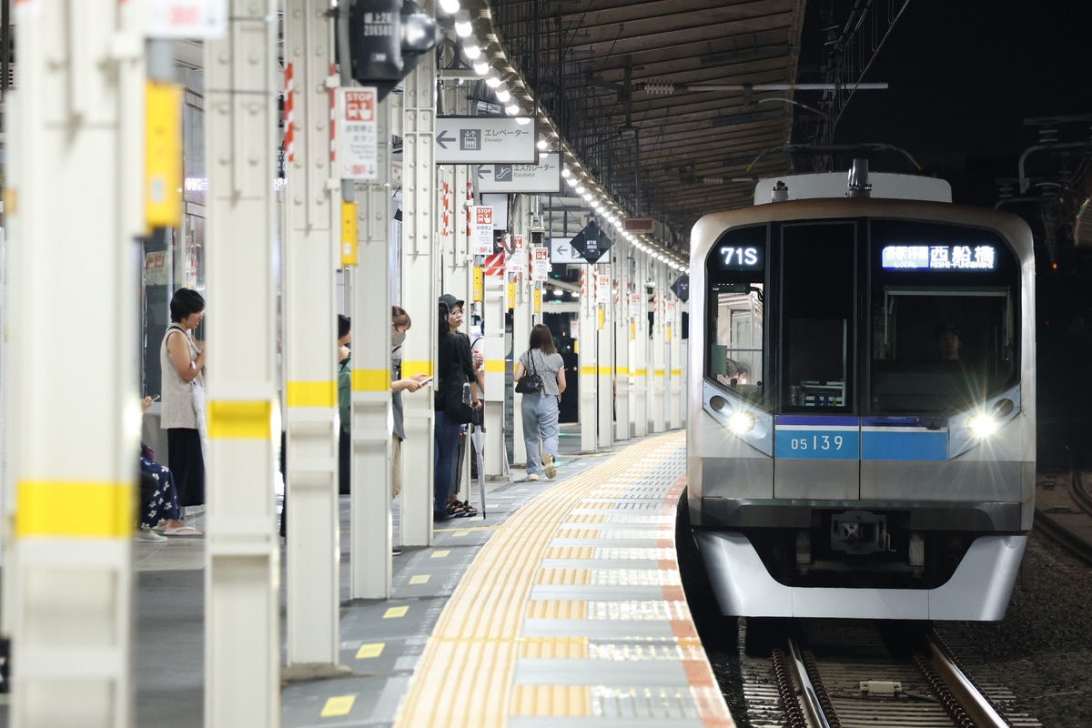 東京メトロ 深川検車区 05系 05-139F