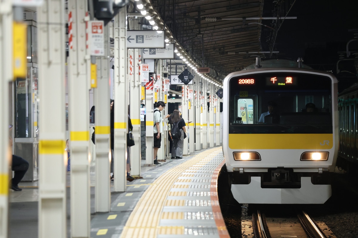 JR東日本 三鷹車両センター E231系 ミツA531編成