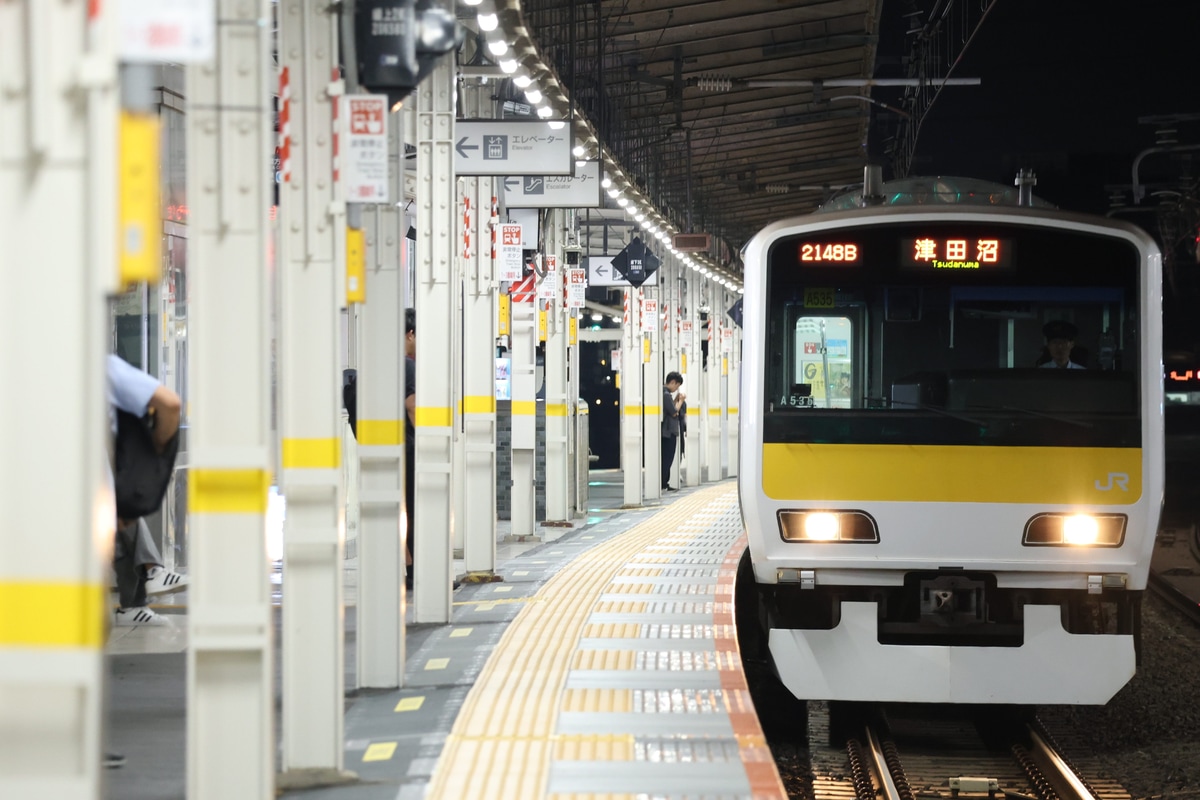 JR東日本 三鷹車両センター E231系 ミツA535編成