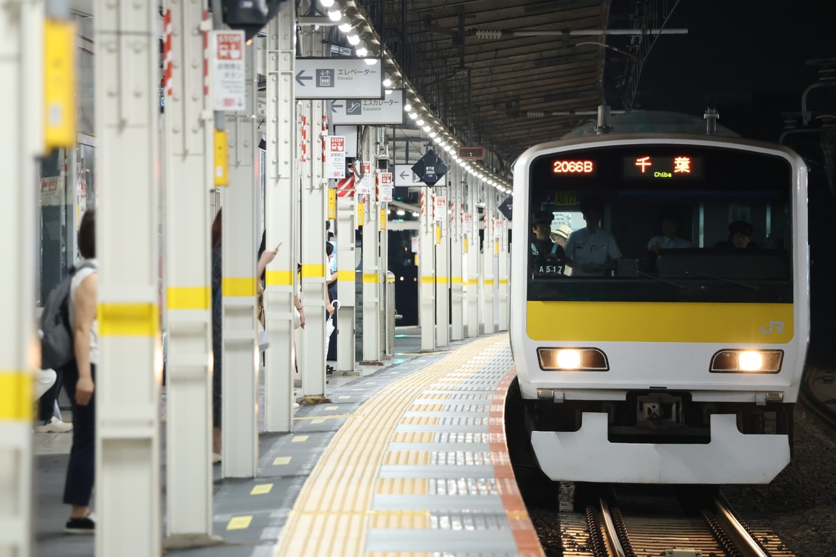 JR東日本 三鷹車両センター E231系 ミツA517編成