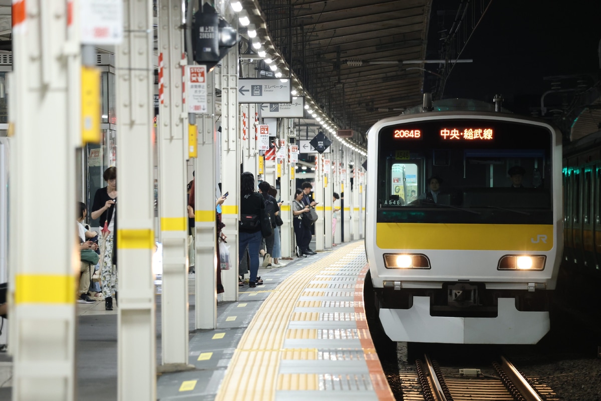 JR東日本 三鷹車両センター E231系 ミツA546編成