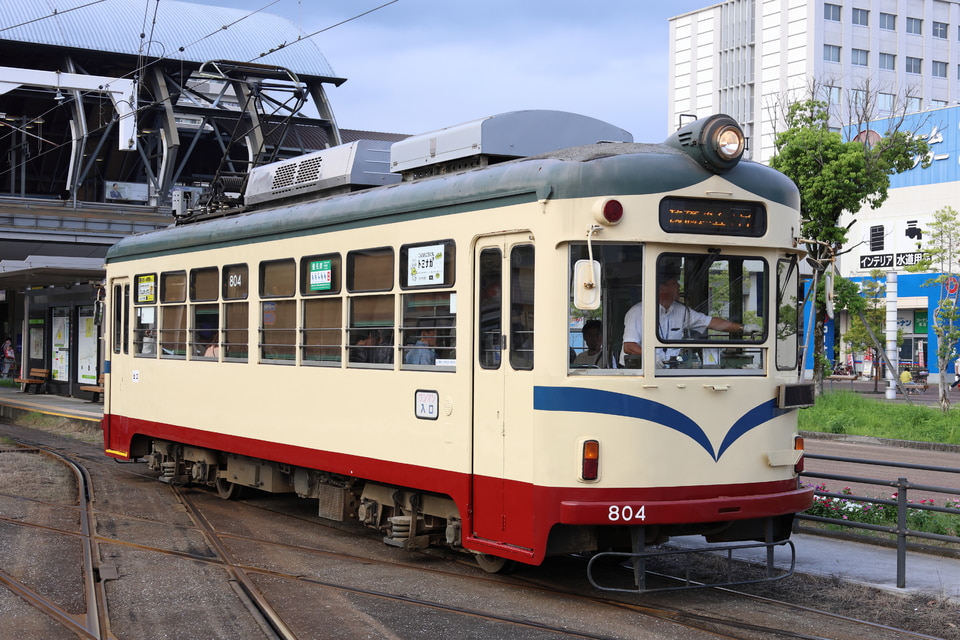 とさでん交通 800形 804の写真