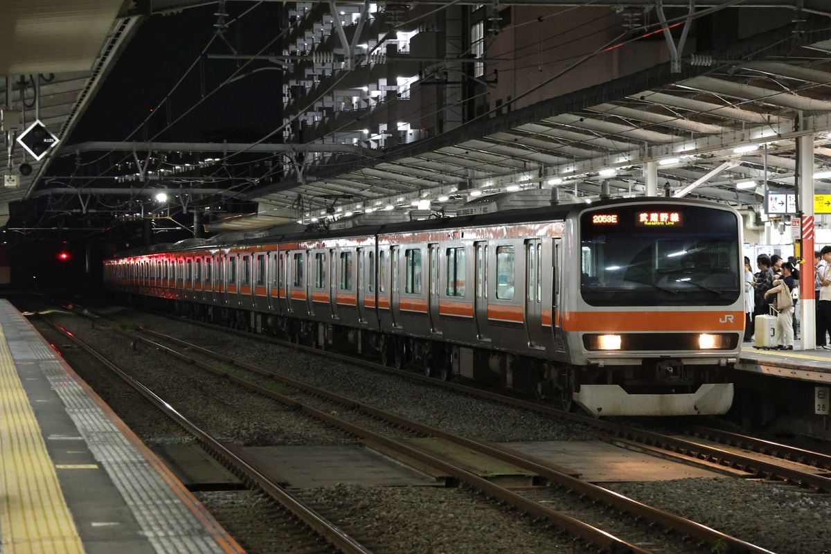 JR東日本 京葉車両センター E231系 ケヨMU42編成