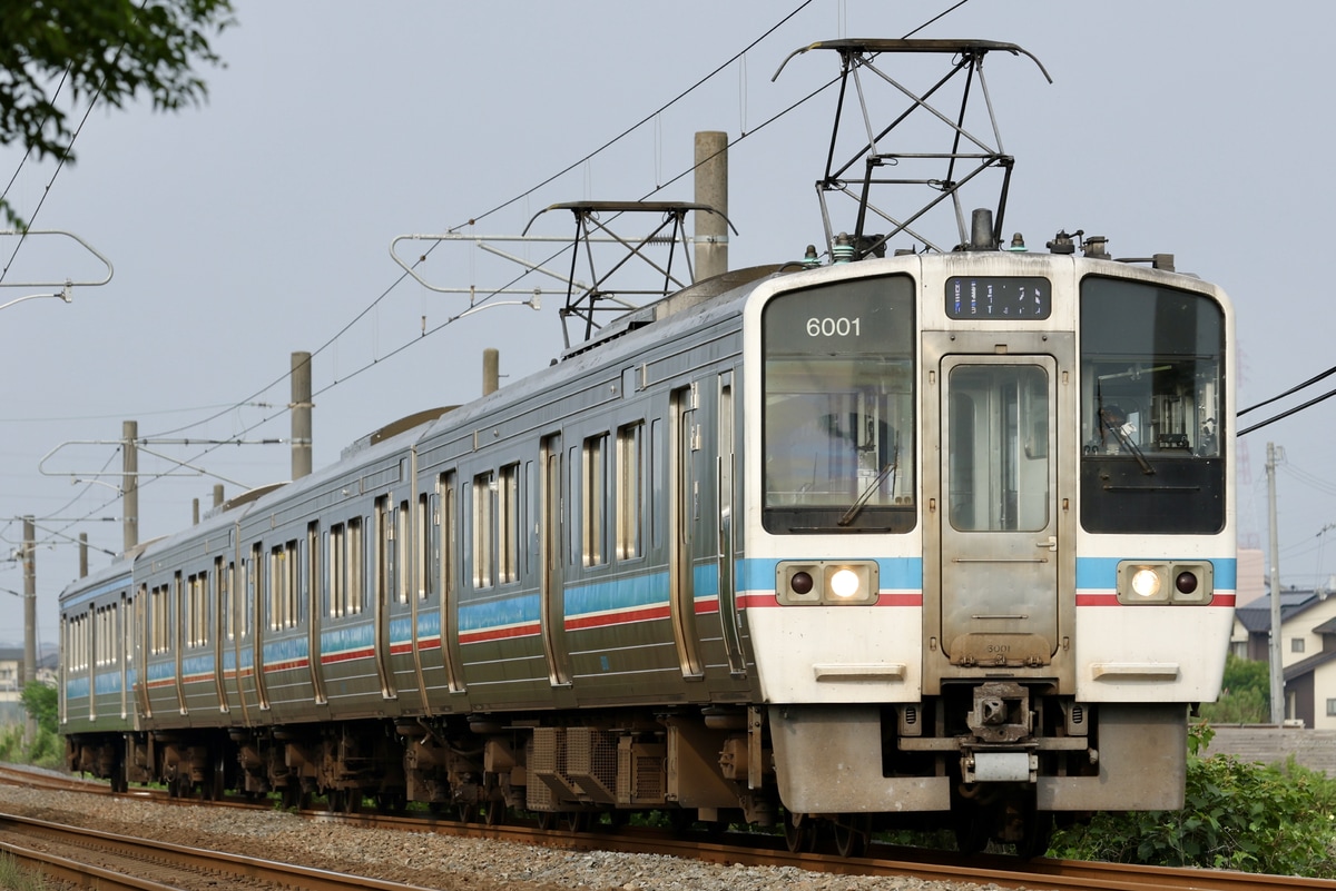 JR四国 高松運転所 6000系 6001