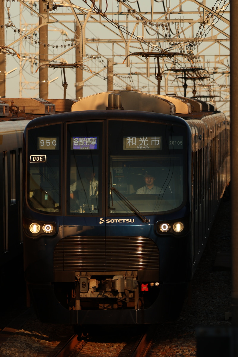相模鉄道 かしわ台車両センター 20000系 20105f