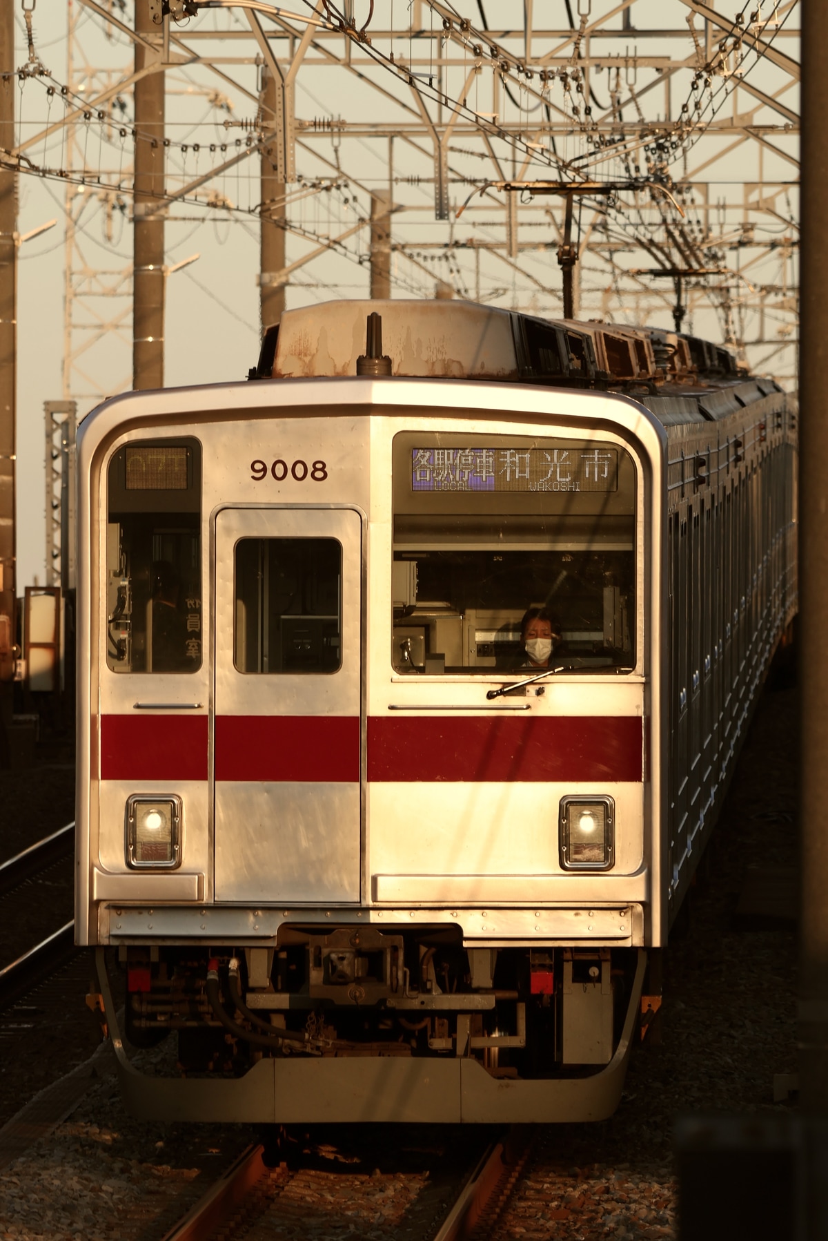 東武鉄道 森林公園検修区 9000系 9108f